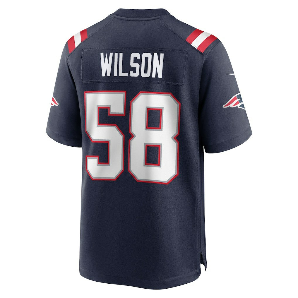 NFL Jared Wilson New England Patriots Team Game Jersey - Navy