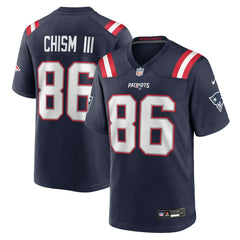 NFL Efton Chism III New England Patriots Team Game Jersey - Navy