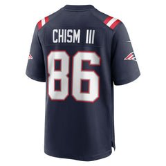 NFL Efton Chism III New England Patriots Team Game Jersey - Navy