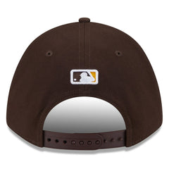 San Diego Padres New Era 2025 MLB Postseason Side Patch 9FORTY Adjustable Hat - Brown Hats