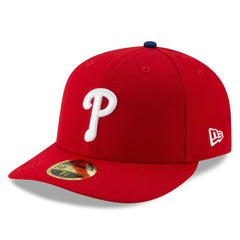 Philadelphia Phillies New Era 2025 MLB Postseason Side Patch Low Profile 59FIFTY Fitted Hat - Red Hats
