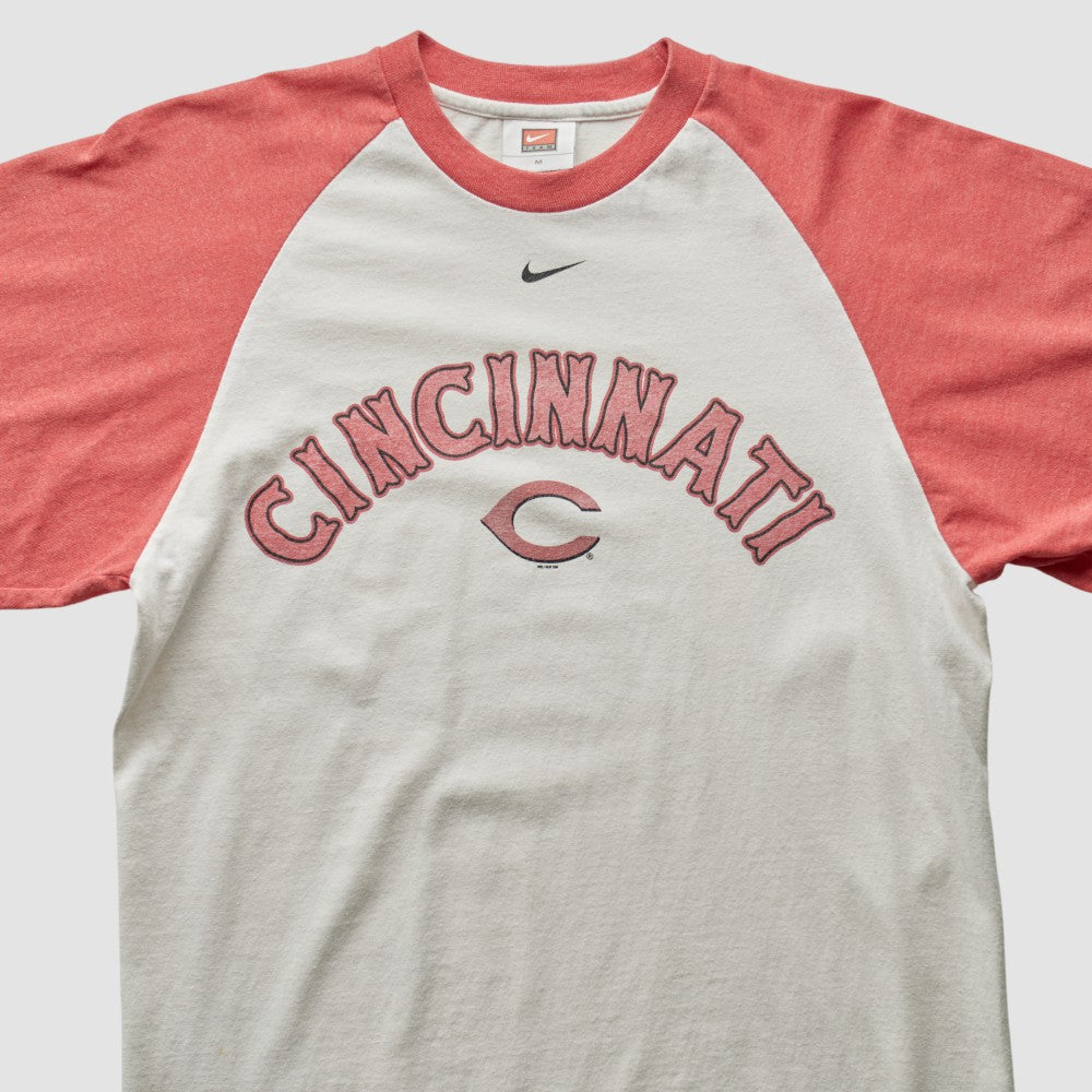 Cincinnati Reds Nike 2003 T-Shirt - White - S by Fanatics Real Vintage T-shirts