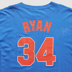 Texas Rangers Stitches 2002 T-Shirt - Blue - L by Fanatics Real Vintage T-shirts