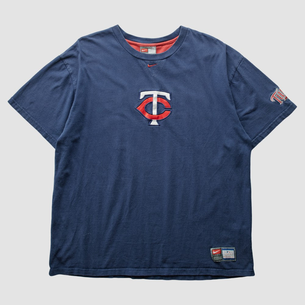 Minnesota Twins Nike 2000s T-Shirt - Navy - L by Fanatics Real Vintage T-shirts