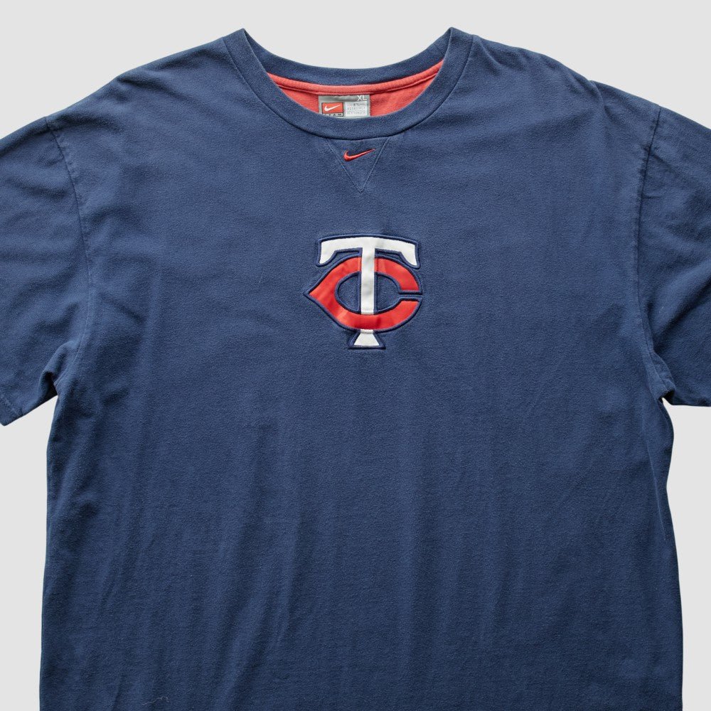 Minnesota Twins Nike 2000s T-Shirt - Navy - L by Fanatics Real Vintage T-shirts