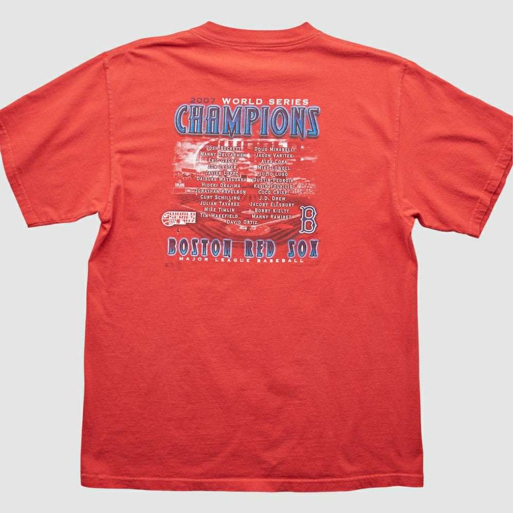 Boston Red Sox 2007 T-Shirt - Red - L by Fanatics Real Vintage T-shirts
