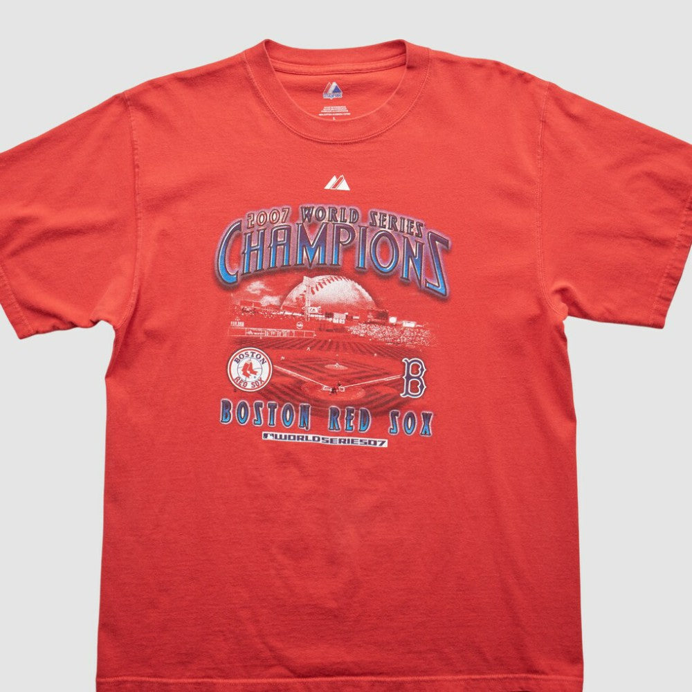 Boston Red Sox 2007 T-Shirt - Red - L by Fanatics Real Vintage T-shirts