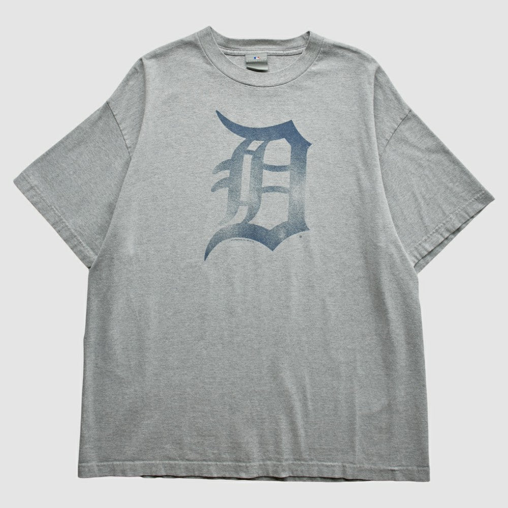 Detroit Tigers Genuine Merchandise 2000s T-Shirt - Gray - 2XL by Fanatics Real Vintage T-shirts