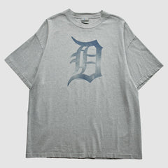 Detroit Tigers Genuine Merchandise 2000s T-Shirt - Gray - 2XL by Fanatics Real Vintage T-shirts