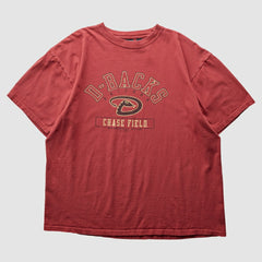 Arizona Diamondbacks 2000s T-Shirt - Red - L by Fanatics Real Vintage T-shirts