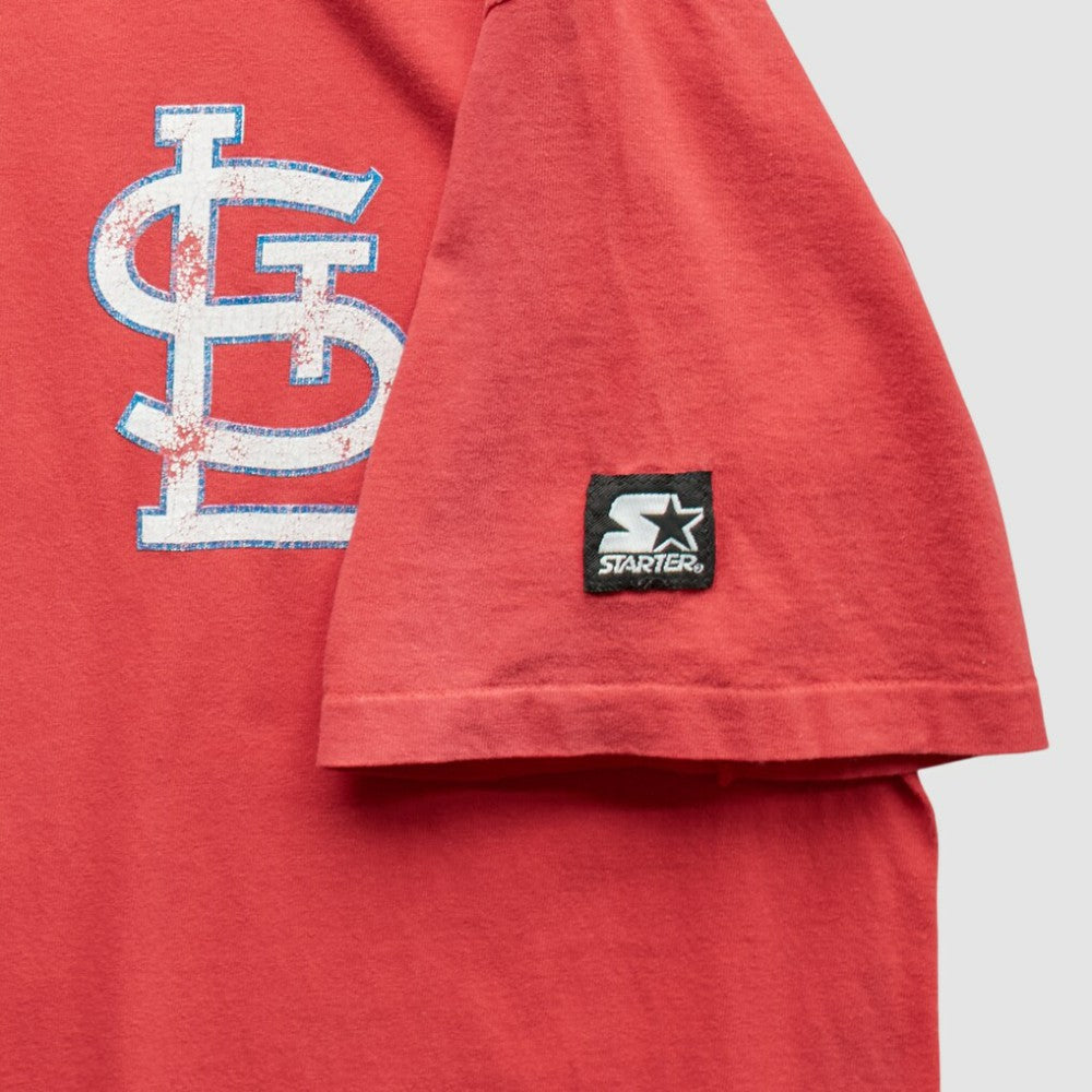 St. Louis Cardinals Starter 1994 T-Shirt - Red - L by Fanatics Real Vintage T-shirts
