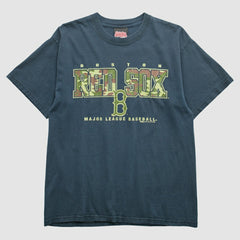 Boston Red Sox Stitches 2005 T-Shirt - Navy - M by Fanatics Real Vintage T-shirts