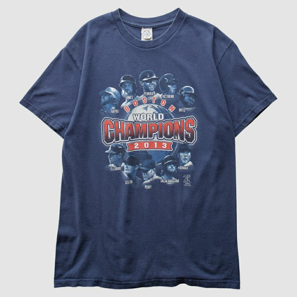 Boston Red Sox 2013 T-Shirt - Navy - S by Fanatics Real Vintage T-shirts