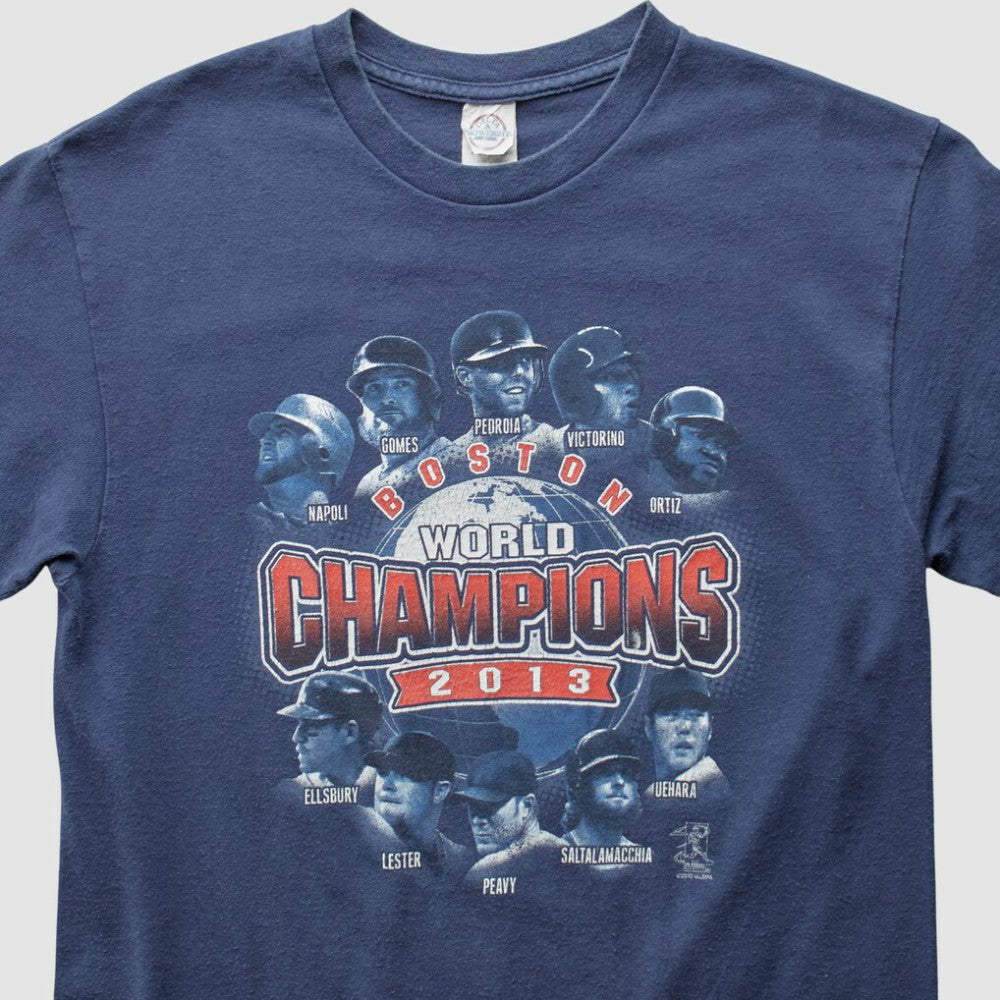 Boston Red Sox 2013 T-Shirt - Navy - S by Fanatics Real Vintage T-shirts