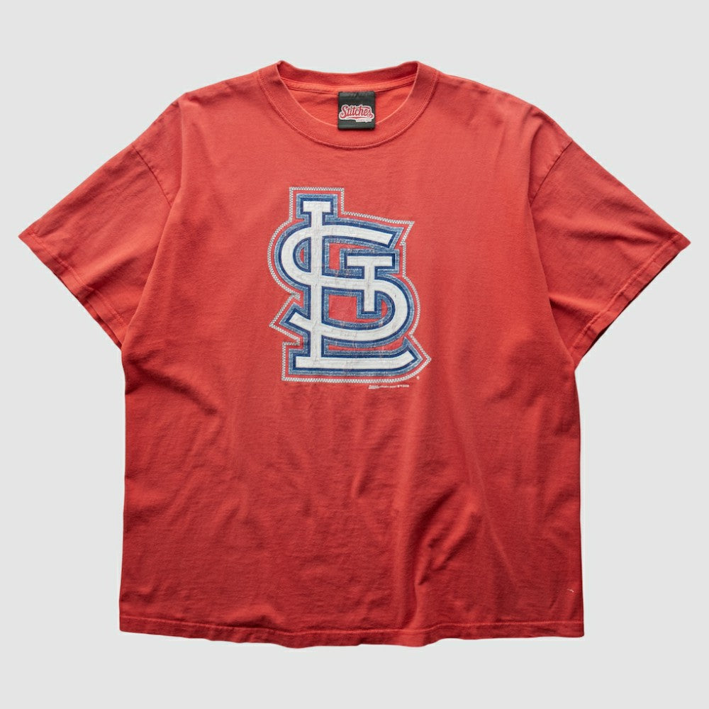 St. Louis Cardinals Stitches 2006 T-Shirt - Red - XL by Fanatics Real Vintage T-shirts