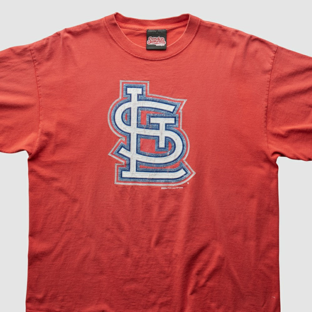 St. Louis Cardinals Stitches 2006 T-Shirt - Red - XL by Fanatics Real Vintage T-shirts