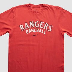 Texas Rangers Nike 2010 T-Shirt - Red - S by Fanatics Real Vintage T-shirts