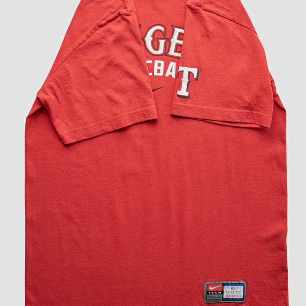 Texas Rangers Nike 2010 T-Shirt - Red - S by Fanatics Real Vintage T-shirts