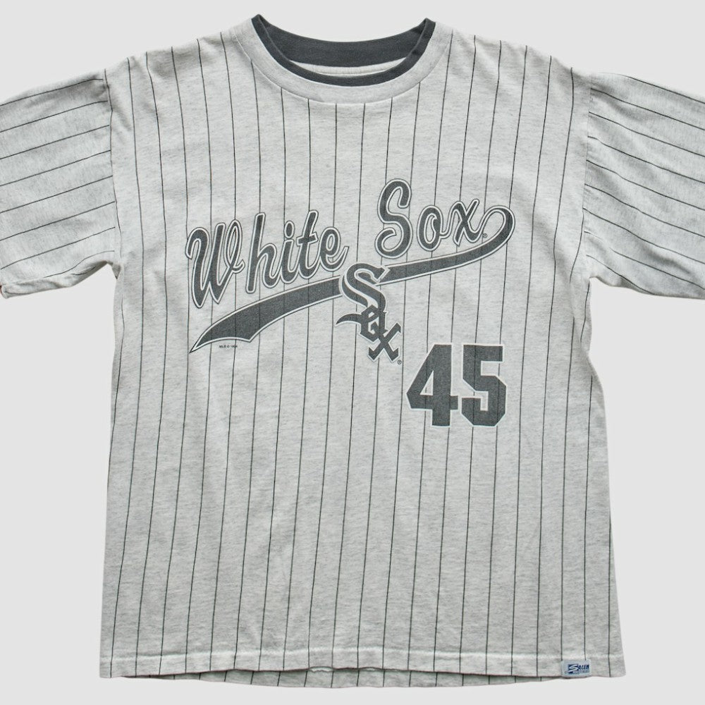 Chicago White Sox 1994 T-Shirt - Gray - S by Fanatics Real Vintage T-shirts