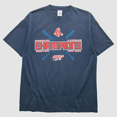 Boston Red Sox 2007 T-Shirt - Navy - L by Fanatics Real Vintage T-shirts