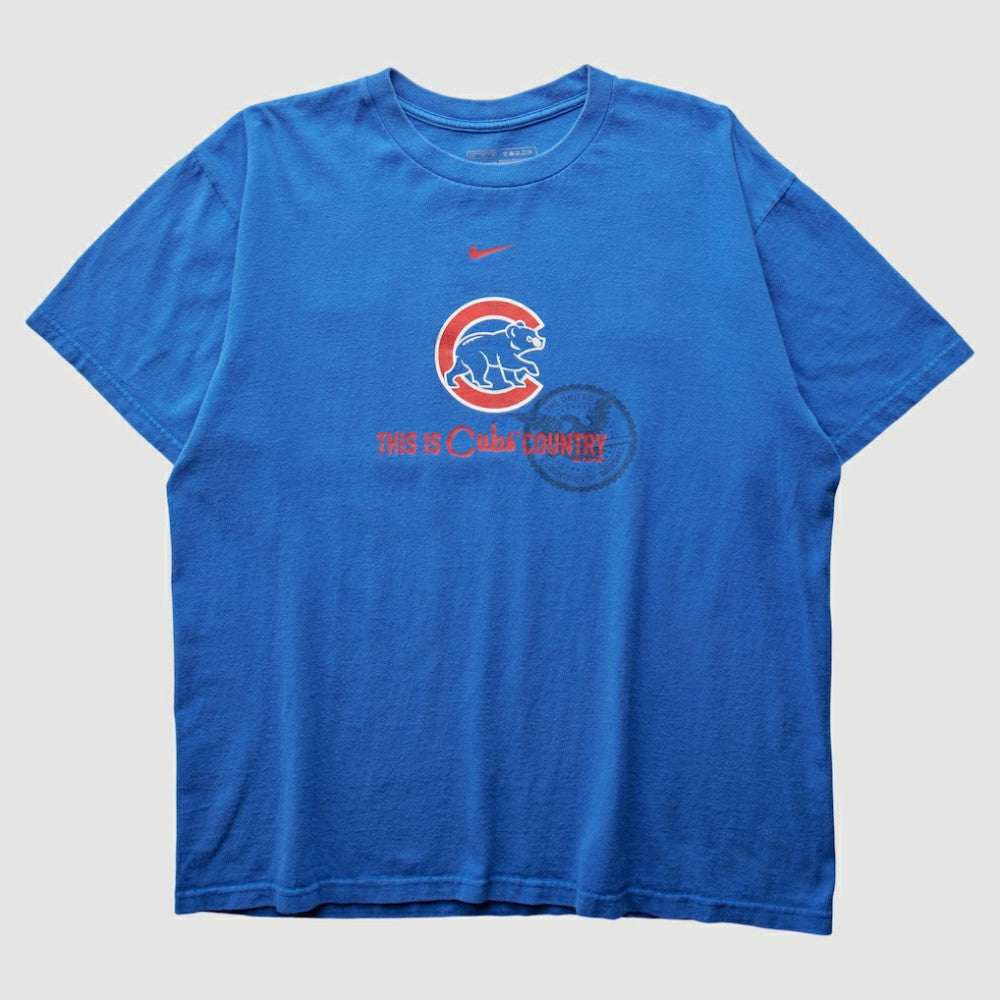 Chicago Cubs Nike 2008 T-Shirt - Blue - S by Fanatics Real Vintage T-shirts