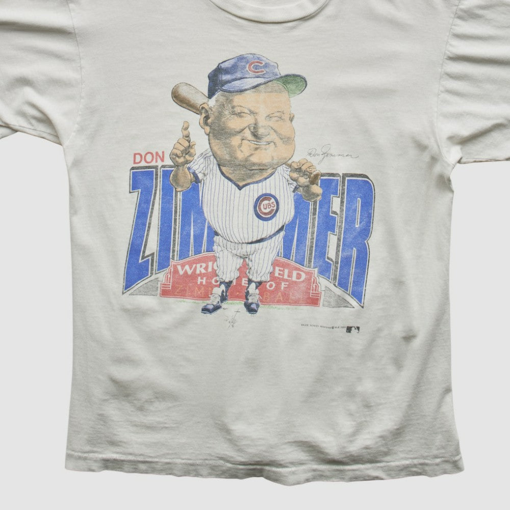 Chicago Cubs Salem 1989 T-Shirt - White - M by Fanatics Real Vintage T-shirts