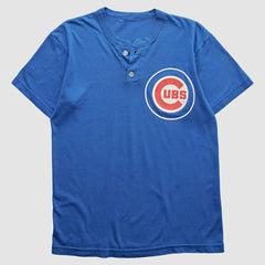Chicago Cubs 2000s T-Shirt - Blue - XS by Fanatics Real Vintage T-shirts