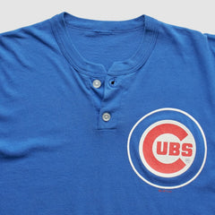 Chicago Cubs 2000s T-Shirt - Blue - XS by Fanatics Real Vintage T-shirts