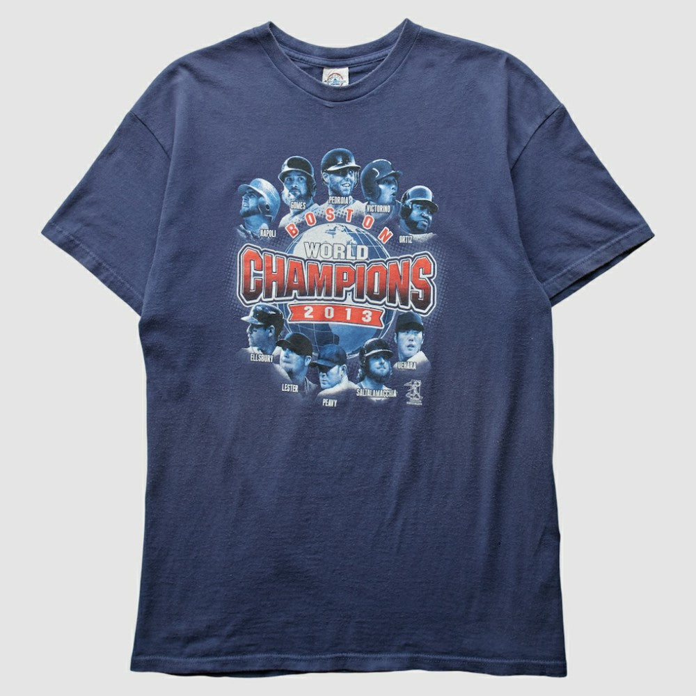 Boston Red Sox 2013 T-Shirt - Navy - M by Fanatics Real Vintage T-shirts