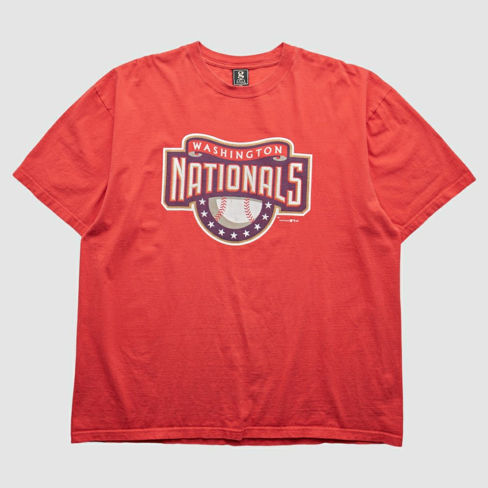 Washington Nationals Gear For Sports 2005 T-Shirt - Red - 2XL by Fanatics Real Vintage T-shirts