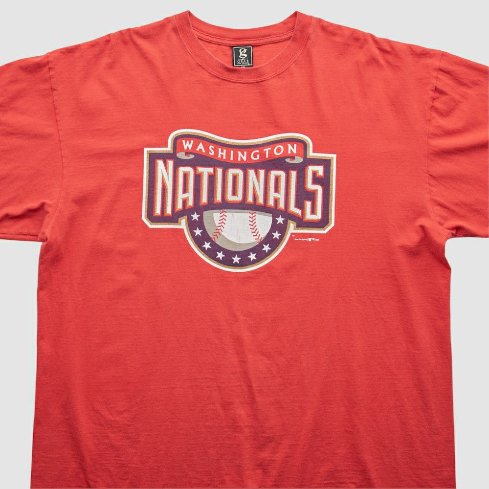Washington Nationals Gear For Sports 2005 T-Shirt - Red - 2XL by Fanatics Real Vintage T-shirts
