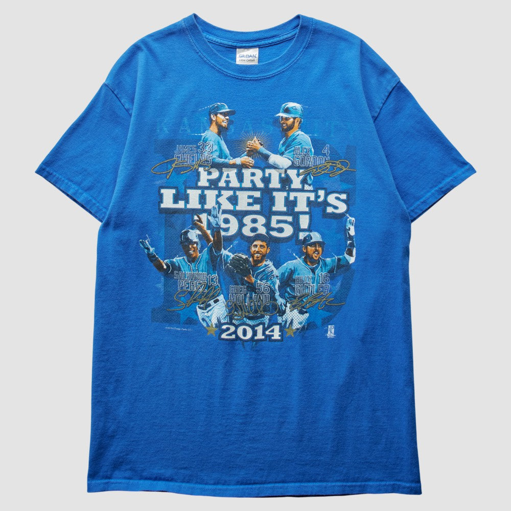 Kansas City Royals 2014 T-Shirt - Blue - M by Fanatics Real Vintage T-shirts