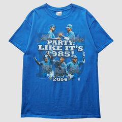Kansas City Royals 2014 T-Shirt - Blue - M by Fanatics Real Vintage T-shirts