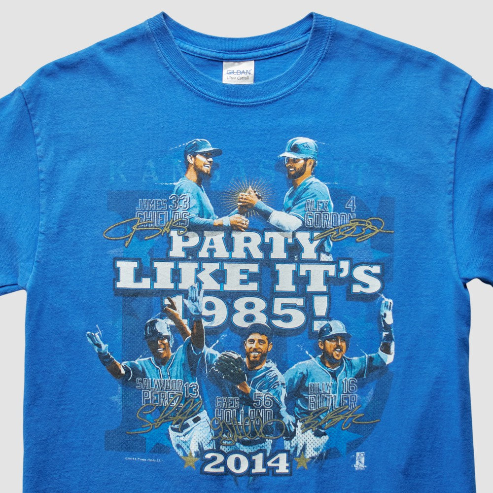 Kansas City Royals 2014 T-Shirt - Blue - M by Fanatics Real Vintage T-shirts