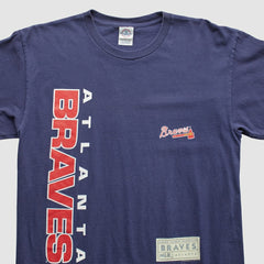 Atlanta Braves Delta 2000s T-Shirt - Navy - L by Fanatics Real Vintage T-shirts