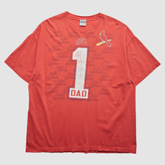 St. Louis Cardinals Genuine Merchandise 2000s T-Shirt - Red - 2XL by Fanatics Real Vintage T-shirts