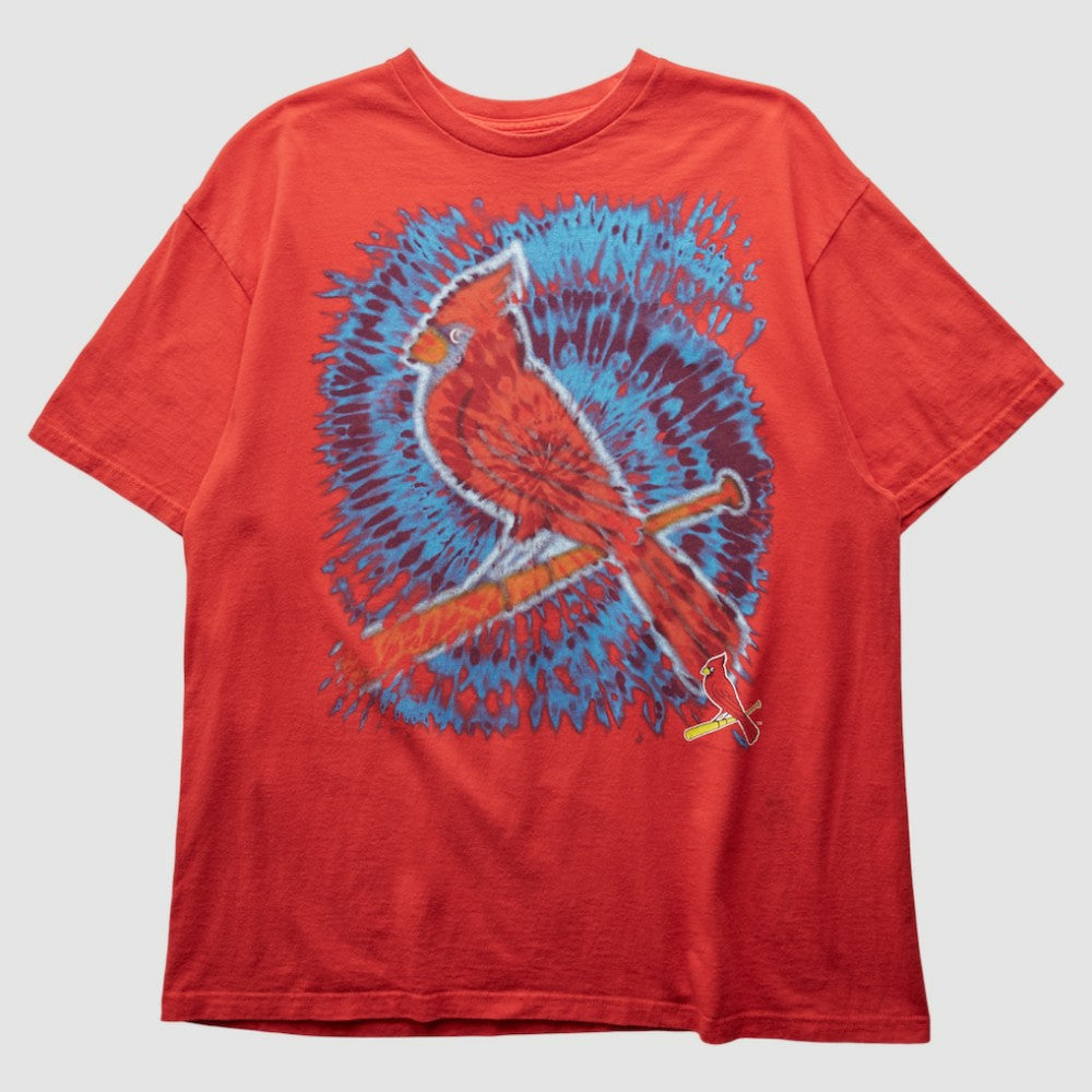 St. Louis Cardinals 2000s T-Shirt - Red - L by Fanatics Real Vintage T-shirts