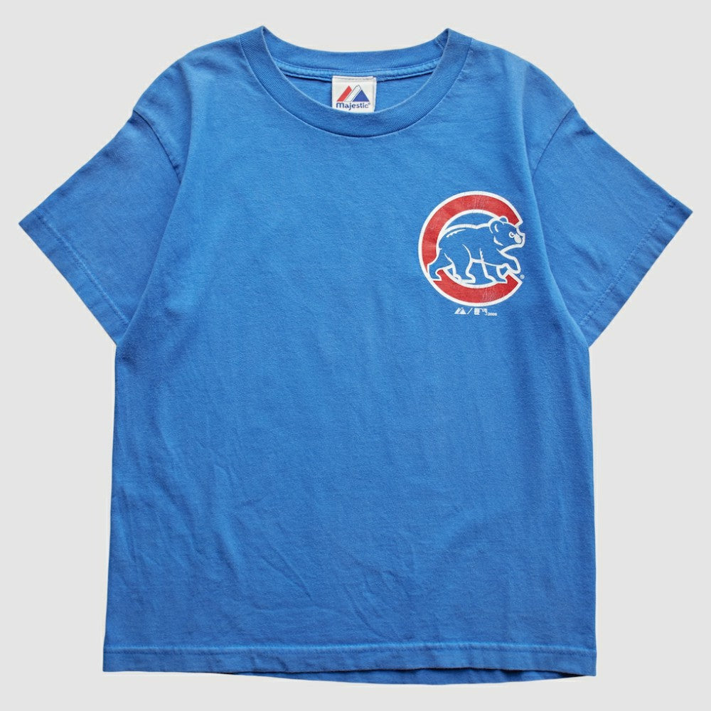 Chicago Cubs Majestic 2006 T-Shirt - Blue - XS by Fanatics Real Vintage T-shirts