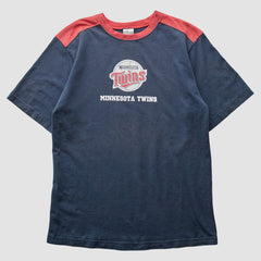 Minnesota Twins 2000s T-Shirt - Navy - S by Fanatics Real Vintage T-shirts