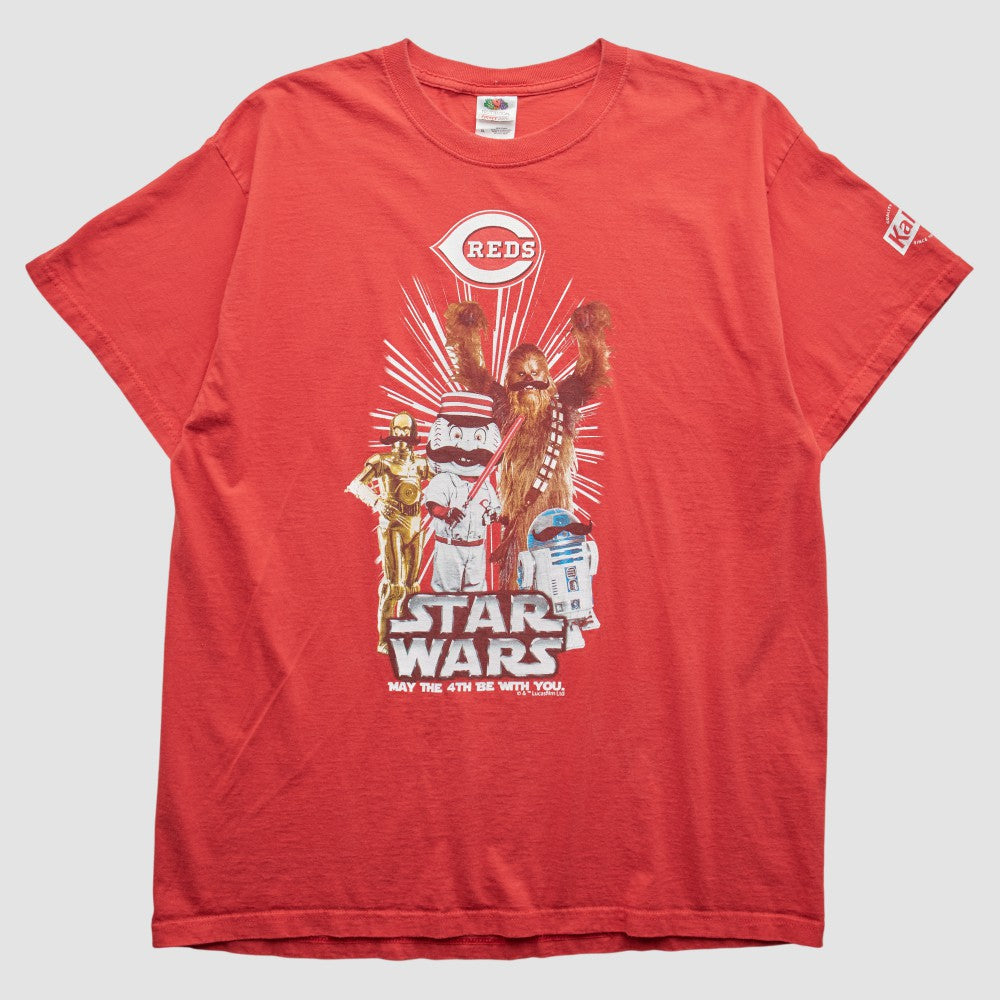 Cincinnati Reds 2015 T-Shirt - Red - M by Fanatics Real Vintage T-shirts
