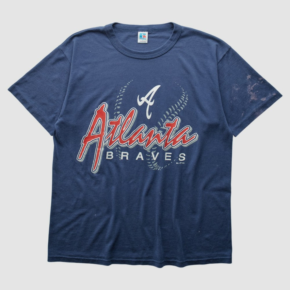 Atlanta Braves 1993 T-Shirt - Navy - M by Fanatics Real Vintage T-shirts