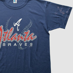 Atlanta Braves 1993 T-Shirt - Navy - M by Fanatics Real Vintage T-shirts