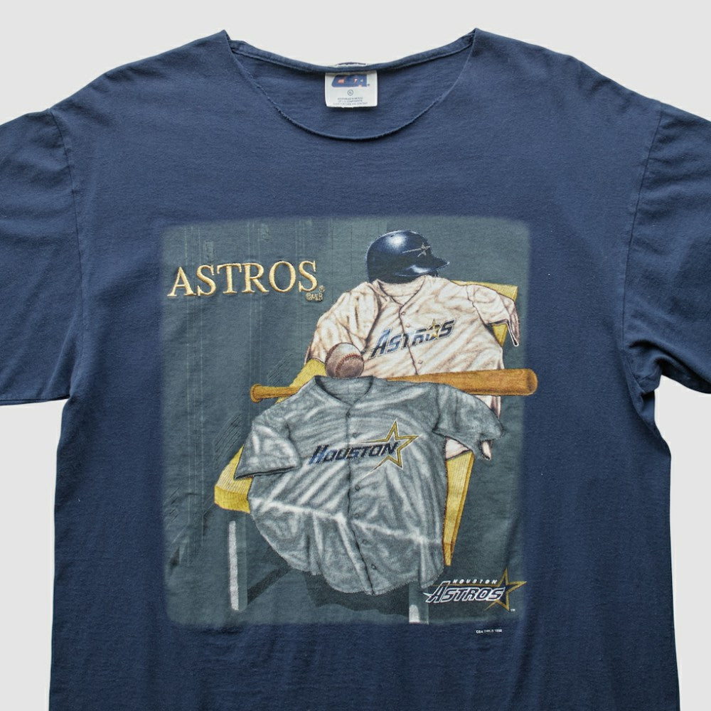 Houston Astros CSA 1996 T-Shirt - Navy - M by Fanatics Real Vintage T-shirts