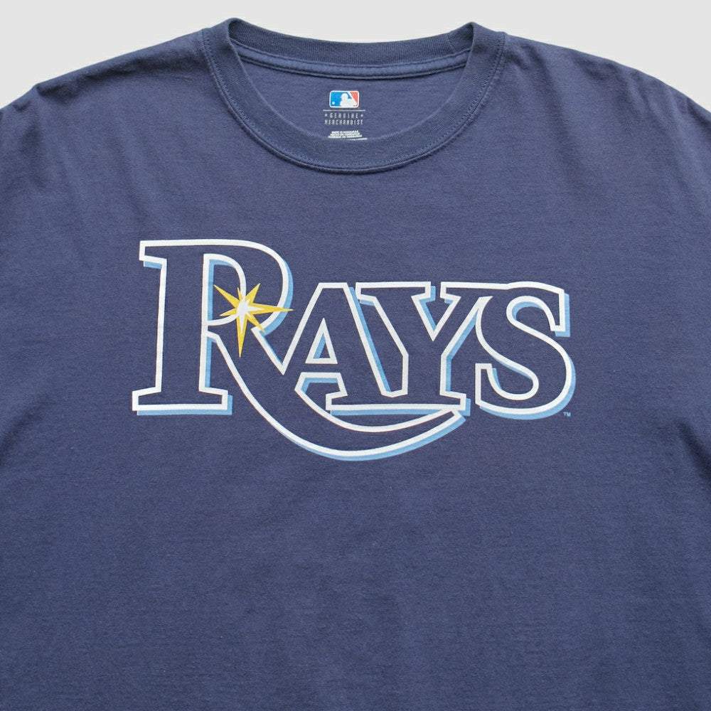 Tampa Bay Rays Genuine Merchandise 2000s T-Shirt - Navy - 2XL by Fanatics Real Vintage T-shirts