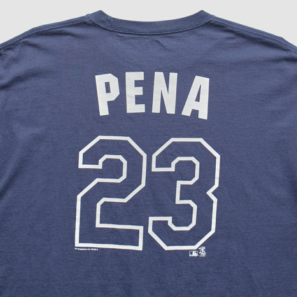 Tampa Bay Rays Genuine Merchandise 2000s T-Shirt - Navy - 2XL by Fanatics Real Vintage T-shirts