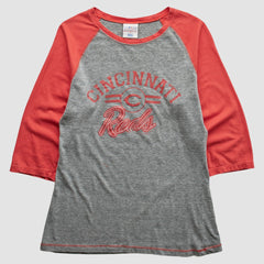 Cincinnati Reds 2010 T-Shirt - Gray - XXS by Fanatics Real Vintage T-shirts