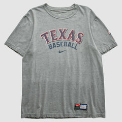 Texas Rangers Nike 2012 T-Shirt - Heather Gray - S by Fanatics Real Vintage T-shirts