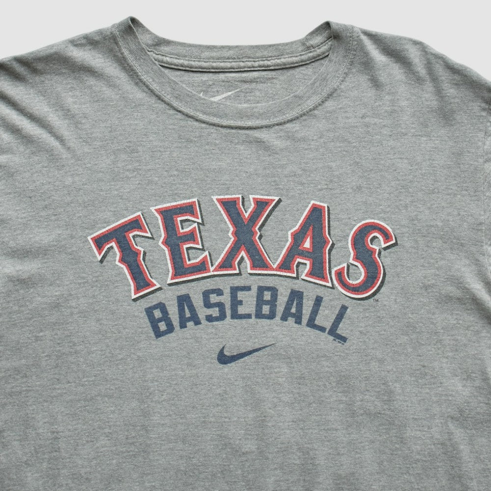 Texas Rangers Nike 2012 T-Shirt - Heather Gray - S by Fanatics Real Vintage T-shirts