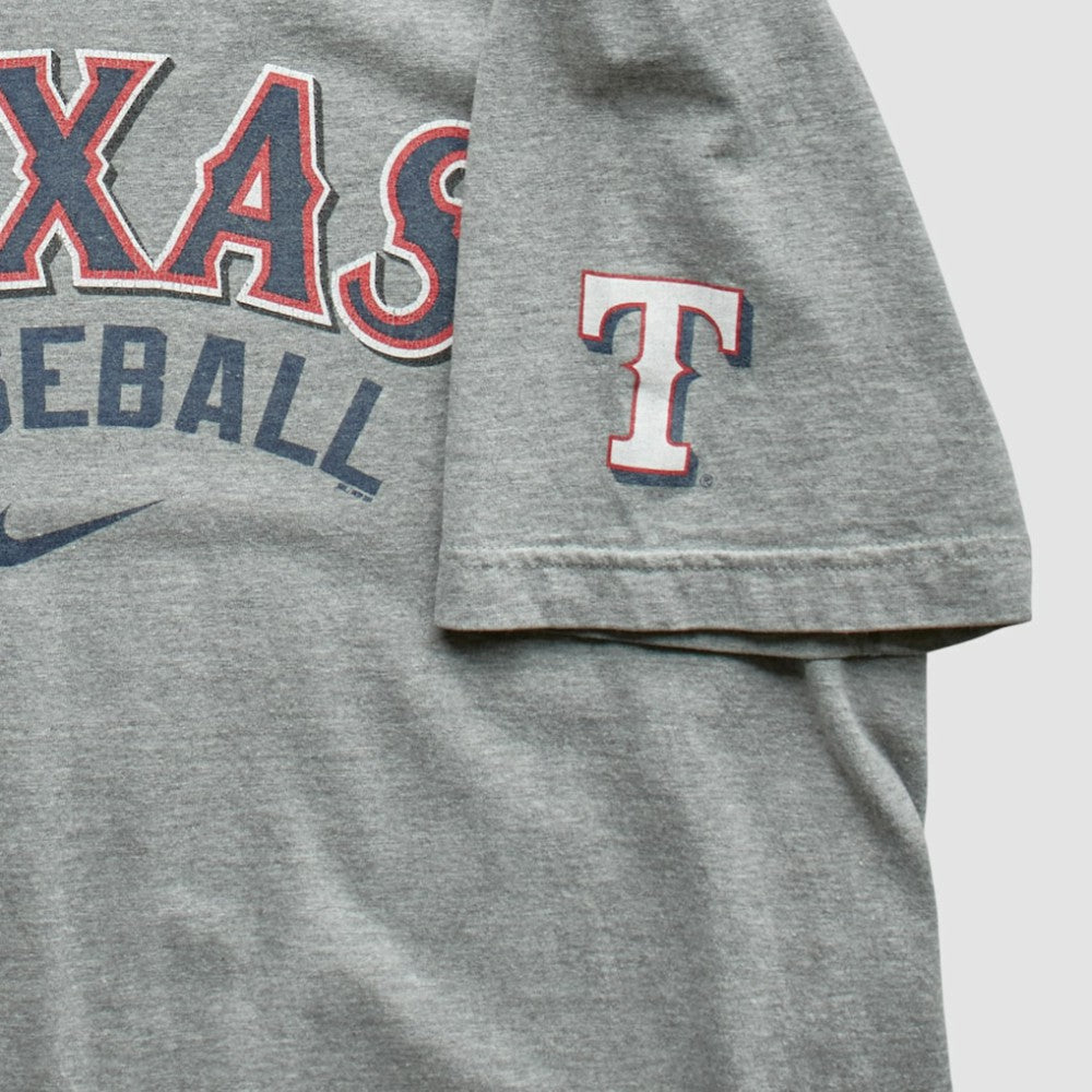 Texas Rangers Nike 2012 T-Shirt - Heather Gray - S by Fanatics Real Vintage T-shirts