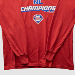 Philadelphia Phillies 2008 T-Shirt - Red - M by Fanatics Real Vintage T-shirts